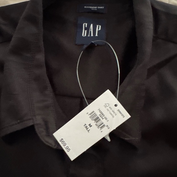 Boyfriend Satin Blouse - Picture 2 of 3